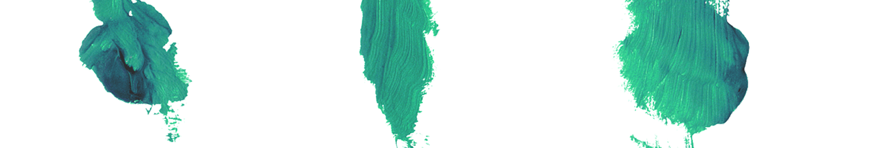 pennellate verdi su fondo bianco