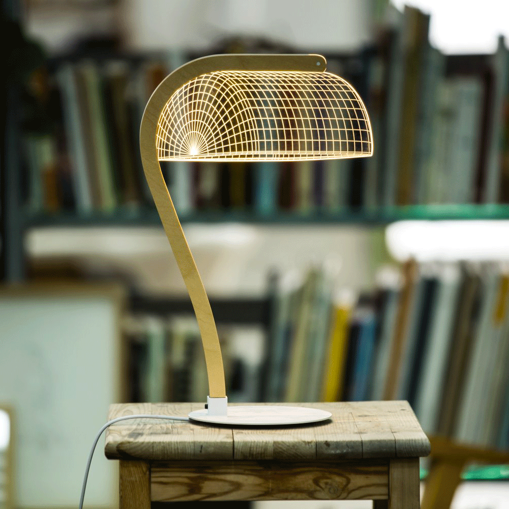 lampada led 3D Cheha Design banki