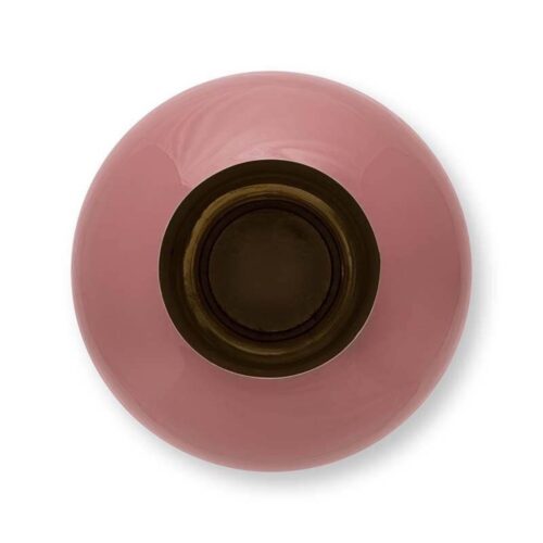 vaso in metallo colorato rosa antico Pip Studio